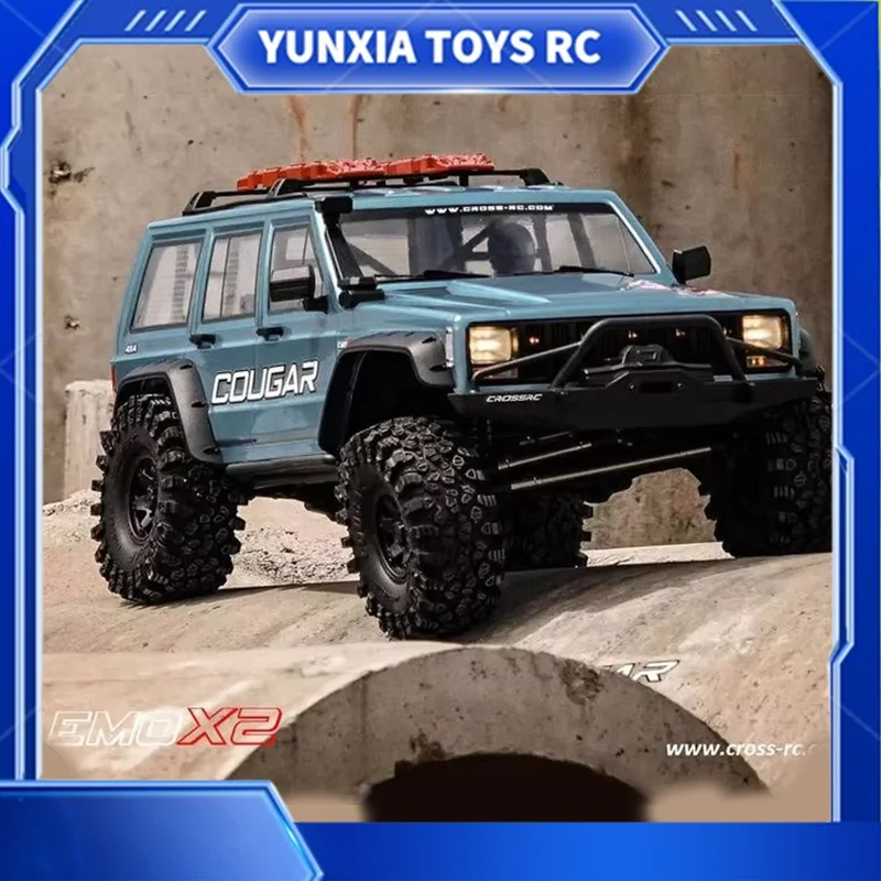 CROSSRC remote control electric EMO X2 big lion full-size 1:8 climbing car off-road RTR differential lock dual speed door bridge