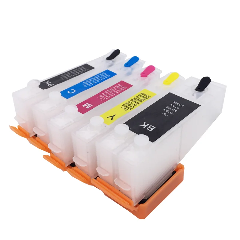 5pcs T33 T33XL T3351 T3361-T3364 Refill Ink Cartridge For Epson xp530 xp900 xp830 xp645 xp635 xp630 xp540 With Auto reset Chip