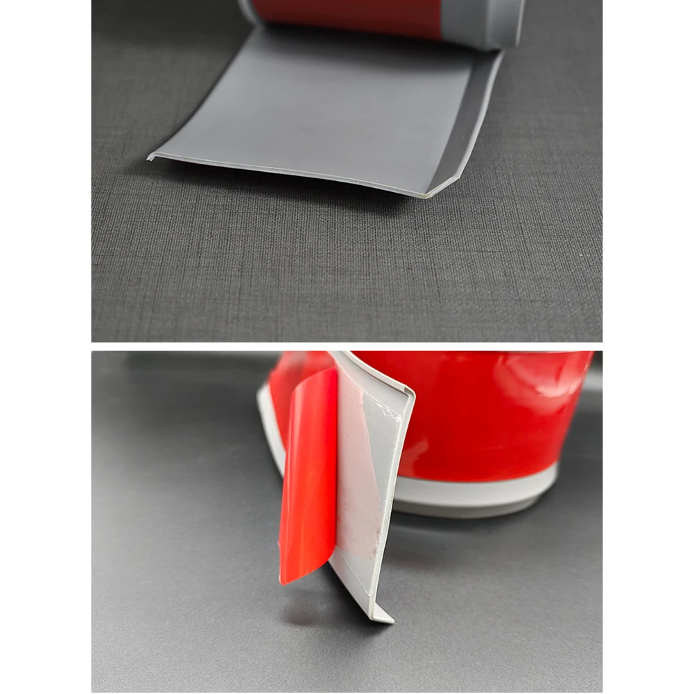 Skirting Board PVC Skirting Floor Decoration 10 Cm Wide 3 Meters Long Dark Brown Integrated Design For Home Renovation