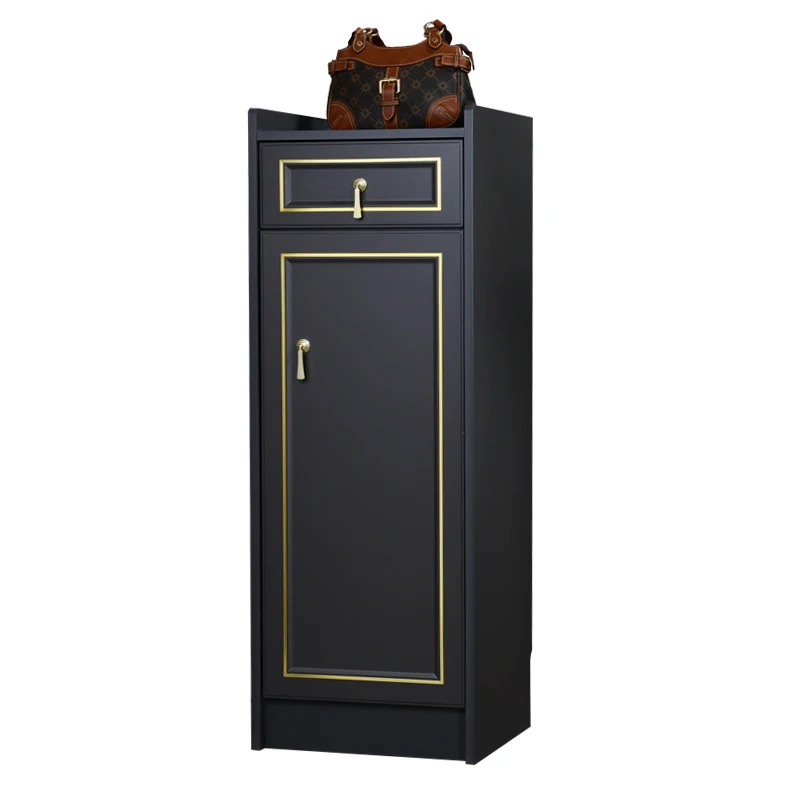 

Entry single door small shoe cabinet household door mini small narrow small narrow cabinet elevator entrance storage locker