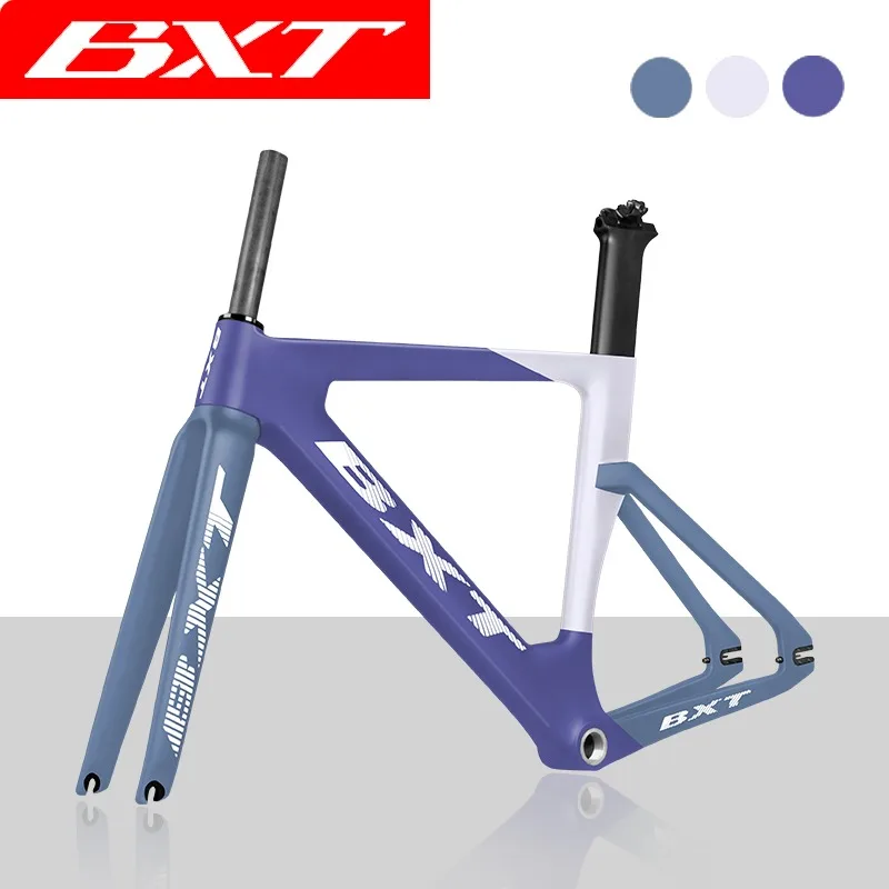 

BXT Bike Frames Full Carbon Frame Track Bicycle Frame 700C BXT-045 Track Bike Frame Carbon Fixed Gear Track Racing Bicycle Frame