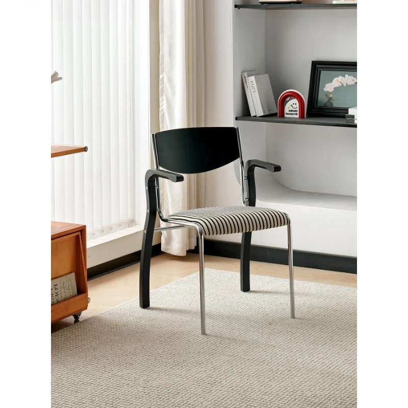 With armrests, household, dining chair, Bauhaus lounge chair