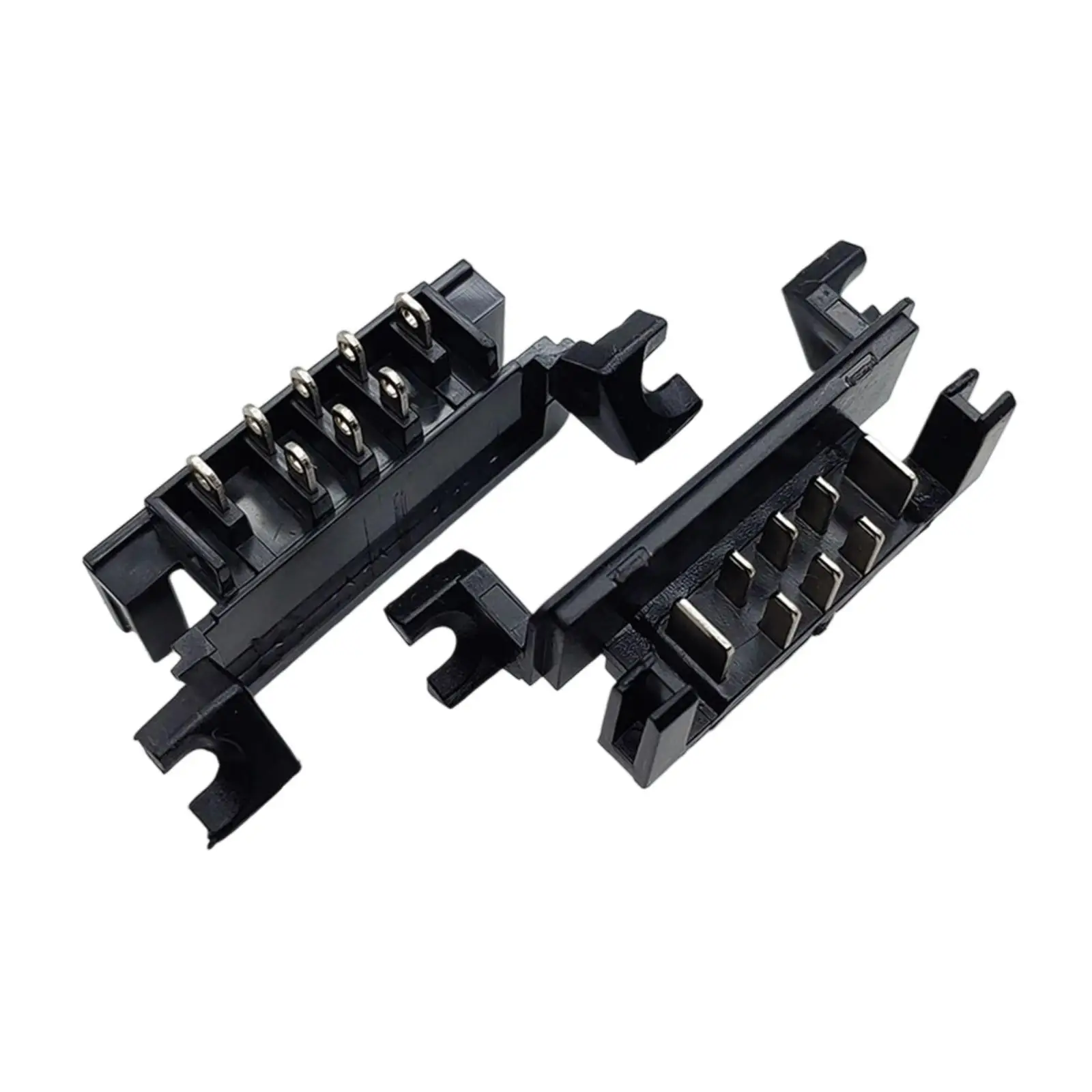 2Pcs Charger Adapter Sturdy Charger Connector Terminal for Workshop Garage