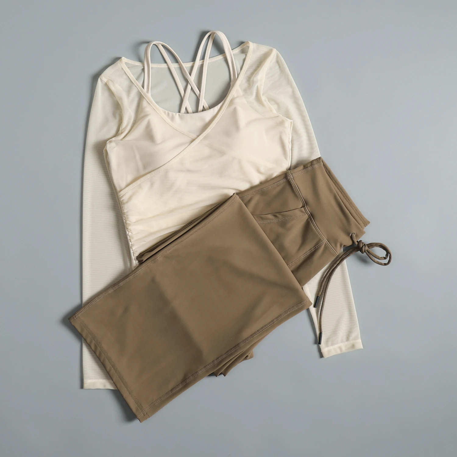 

Yoga fitness suit for women in autumn and winter high-end Pilates training sports quick-drying suit professional running