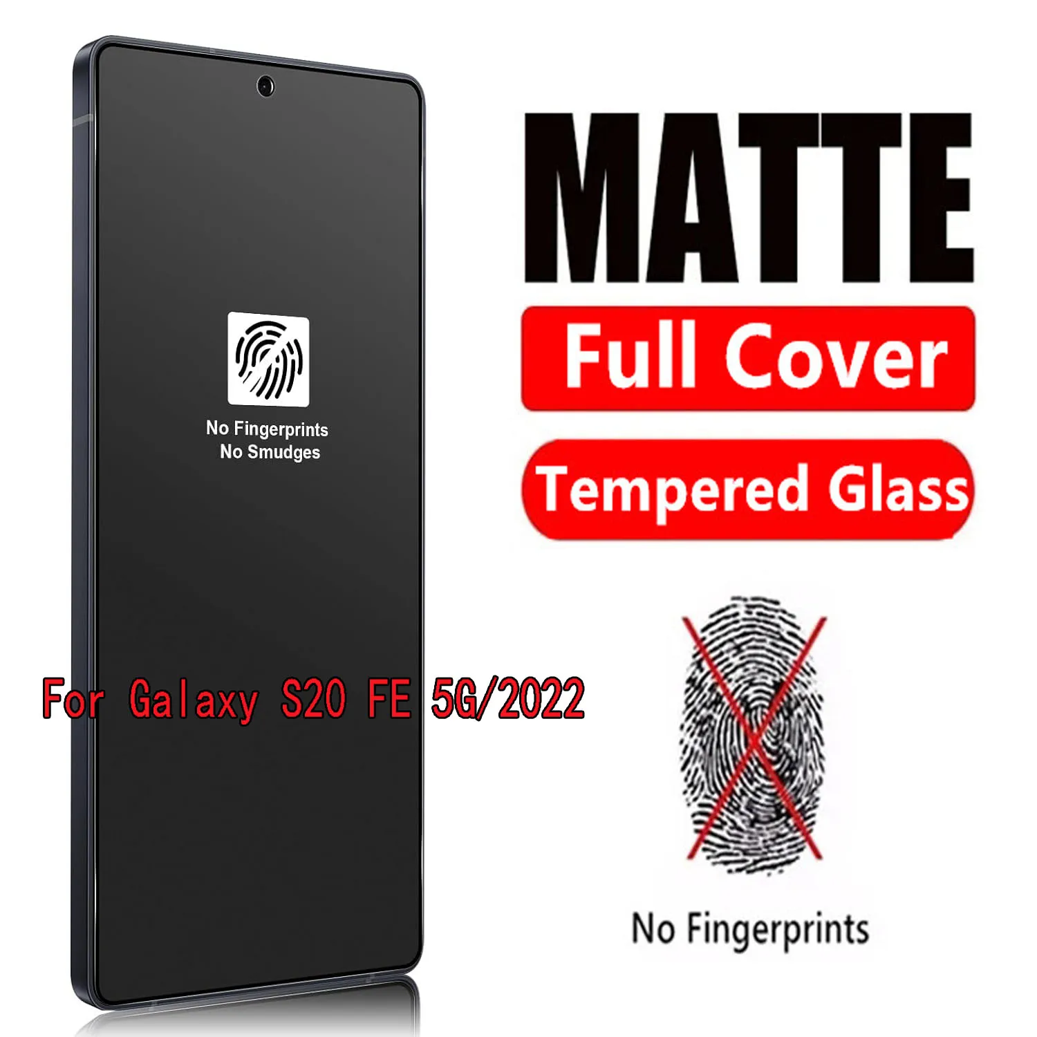 2/4Pcs Hd Matte Tem… - image