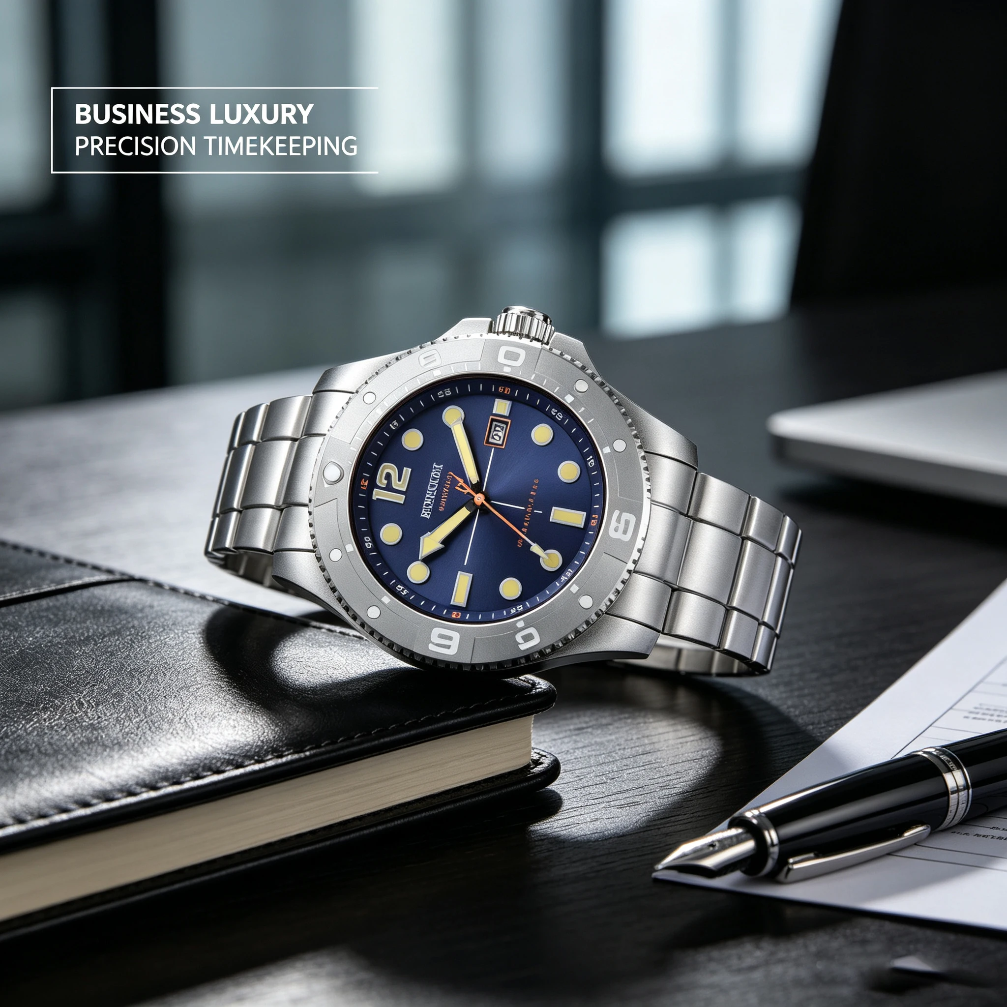 FeelNever Top Brand Luxury Mechanical Watch Profession Casual Sport Stainless Steel Automatic Men's Watches Fashion Wristwatches view 4
