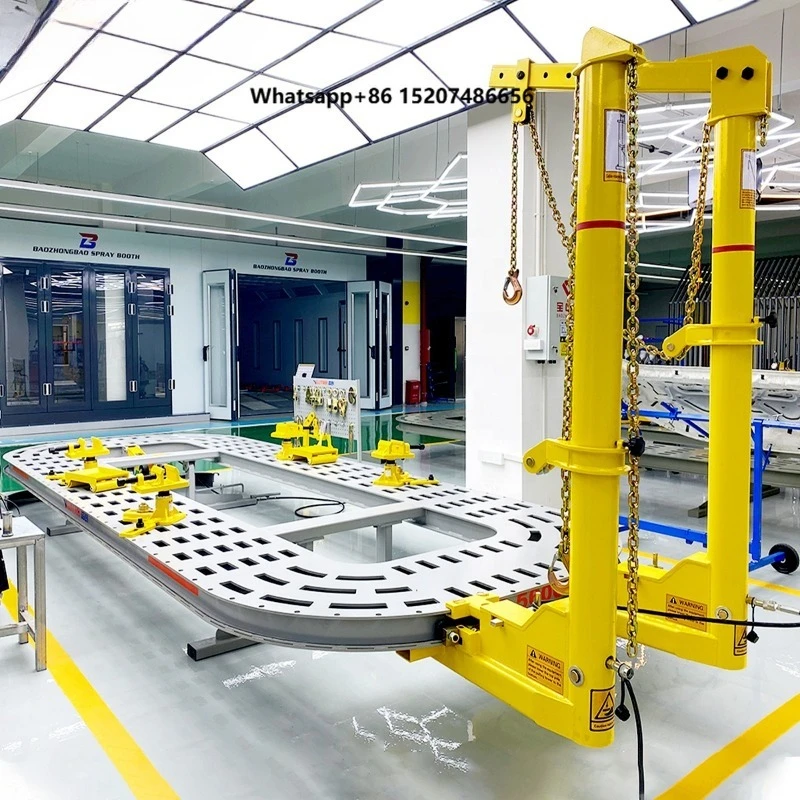Heavy Duty Auto Body Frame Machine  100kN Full Platform Collision Repair Bench for Collision Repair Workshops