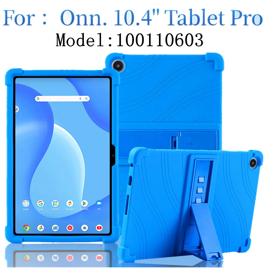 For Onn Tablet Pro 10.4 inch 2023 Model(100110603) Case, Cover for Walmart Onn 10.4 Pro Silicon Stand Case Protective Shell