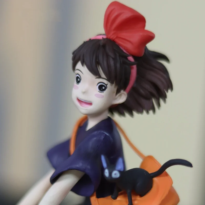 Hot Sale Anime Figure Kiki Delivery Service Magical Girl Collectible Model Jiji Black Cat Tall Desk Decor Anime Peripheral Toys - view 6