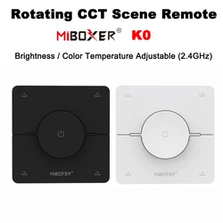 Miboxer K0 Pannello interruttori rotanti Regolazione remota Temperatura colore Luminosità Dimmer Controller LED magnetico