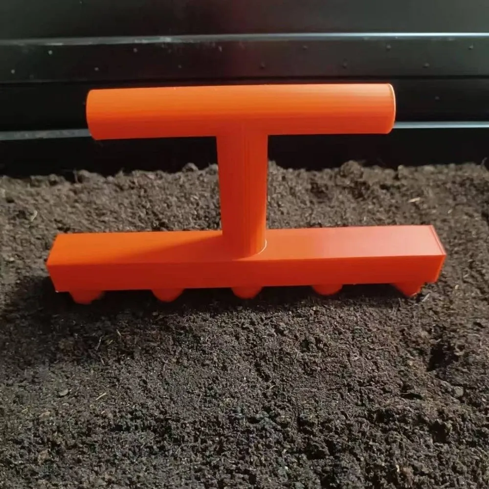 5-Prong Design Gardening Hole Punch Seeder Fast Seeding Easy Use Household Vegetable Seeder Time-Saving Durable