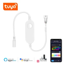 12V/24V Tuya APP Wifi LED Controller RGBIC funziona con Alexa/Google Home/Smart life per 3 Pin Dream Color WS2811 striscia LED a 3 pin