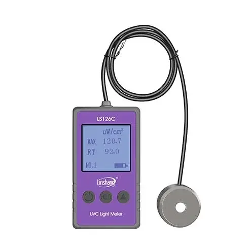 Ultraviolet Radiometer Test 254nm UVC Lamp UVC Ultraviolet Intensity Meter