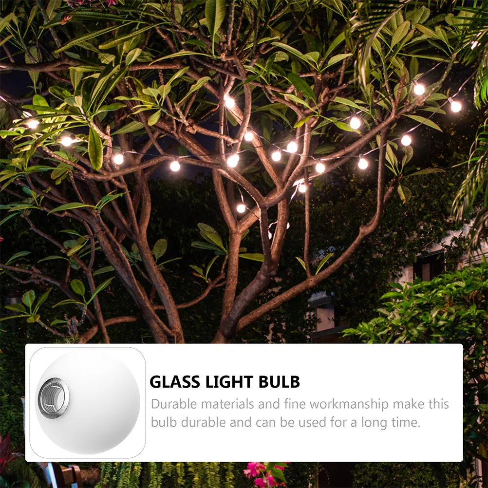 

Glass Lamp Shade Replacement Ball Shape Globe Lampshade for Pendant Lamp Chandelier Ceiling Light Soft Light Diffuser Decorative