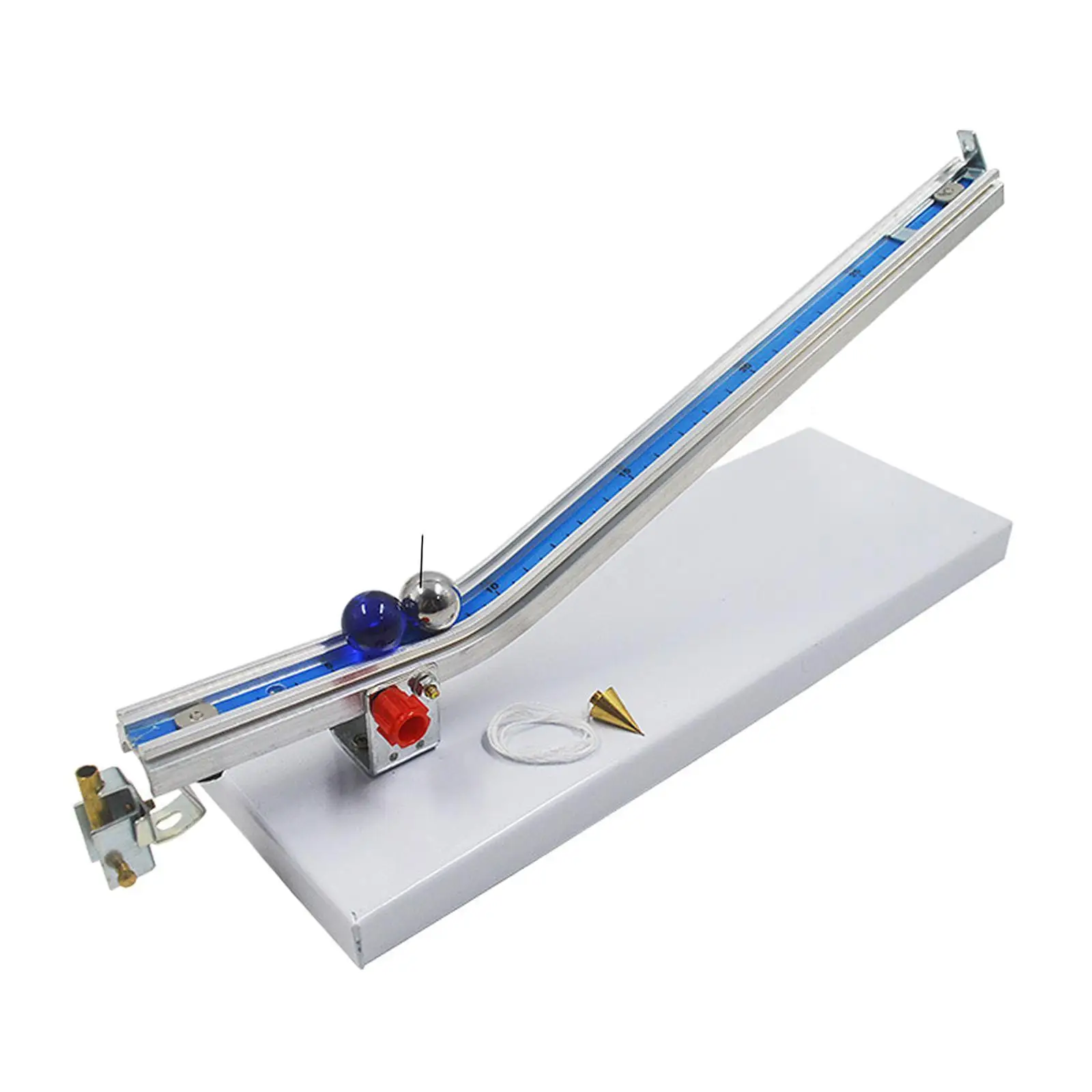 Collision Motion Experiment Apparatus Compact Experiment Toy Learning Tool Demonstrator DIY Assembly for School Children