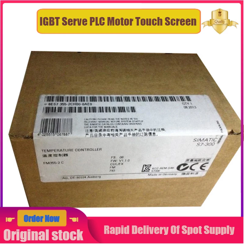 

New original 6ES7355-2CH00-0AE0/OAEO FM355-2C temperature controller module spot