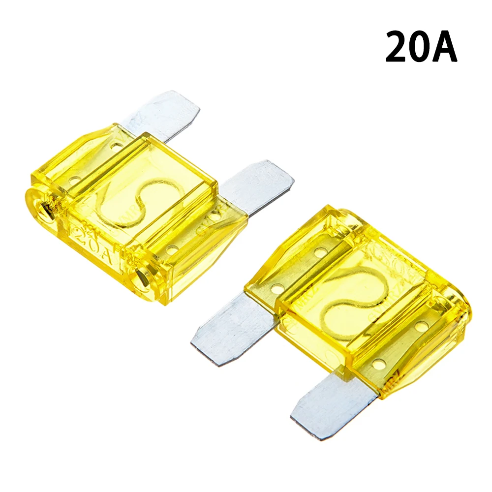 5PCS Zinc 32V 20A 30A Large Size Insurance Plug In Insert Xenon Light Truck Boat Automotive Car Blade Fuse 40A 50A 60A 70A 80A