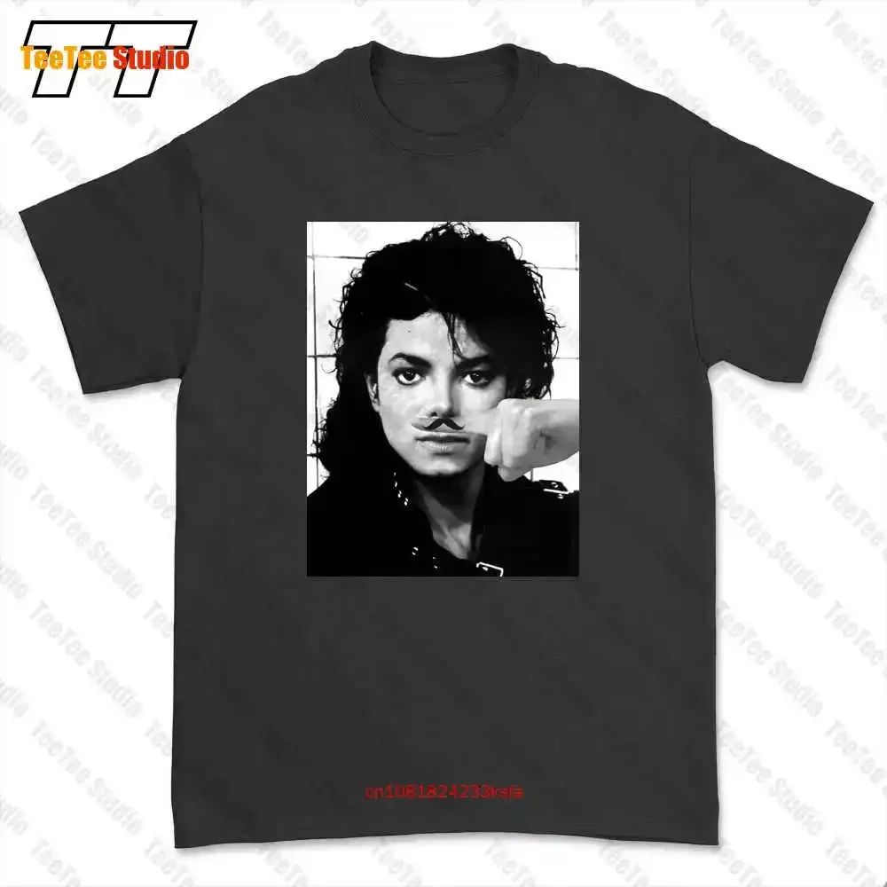Michael Jackson Finger Horizontal Antenna Moustache T-shirt Tee I6FH