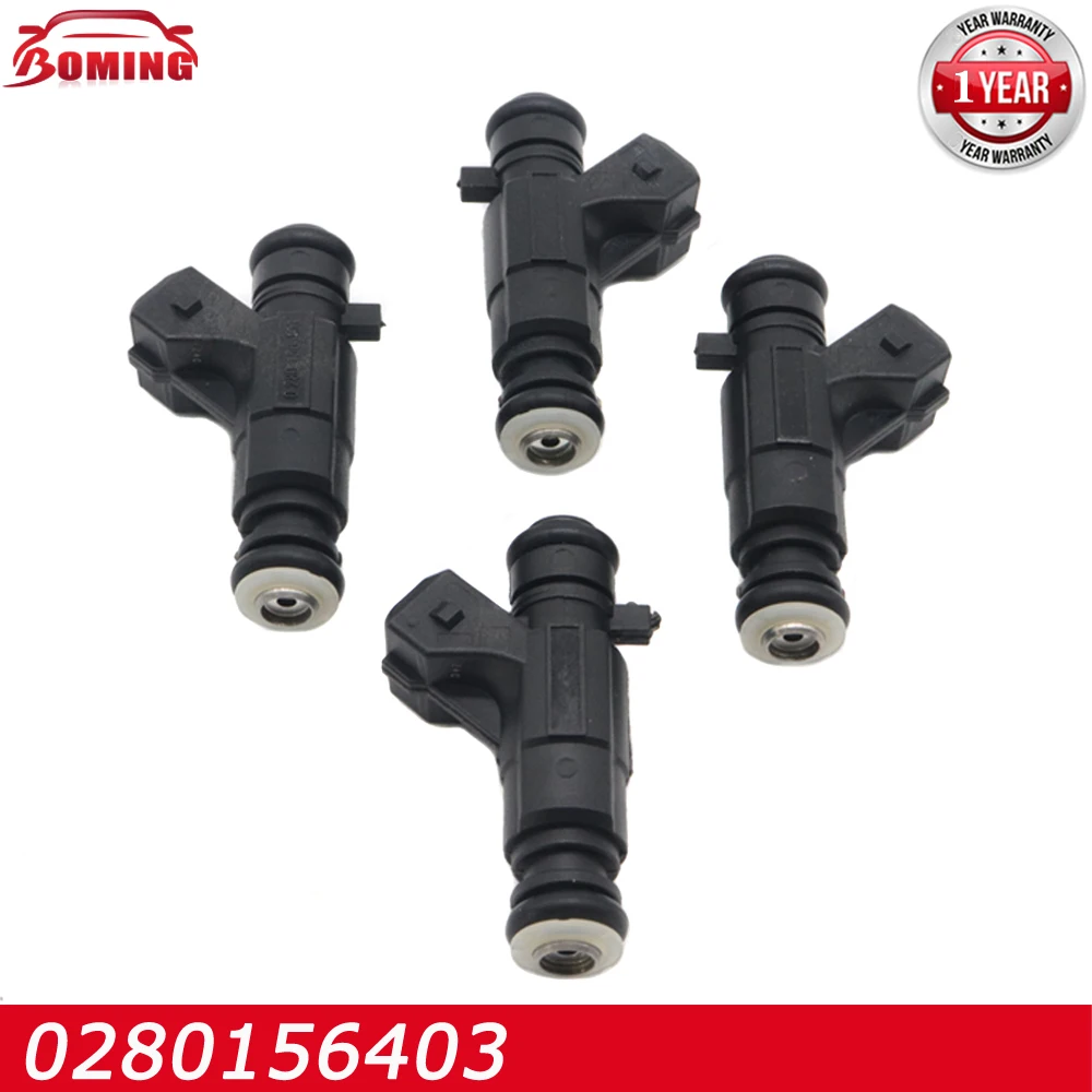 4PCS 0280156403 New Car Fuel Injectors Fits For Volkswagen GOLF POLO FOX VOYAGE SAVEIRO 032906031R