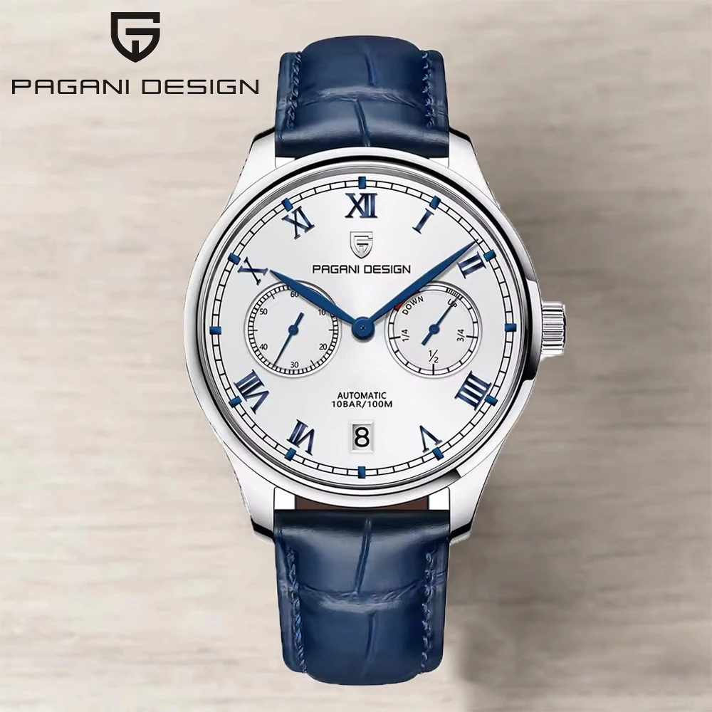 

PAGANI DESIGN 41 мм пилотная серия мужские механические часы роскошный топ с сапфировым стеклом дисплей для хранения энергии автоматические часы для мужчин