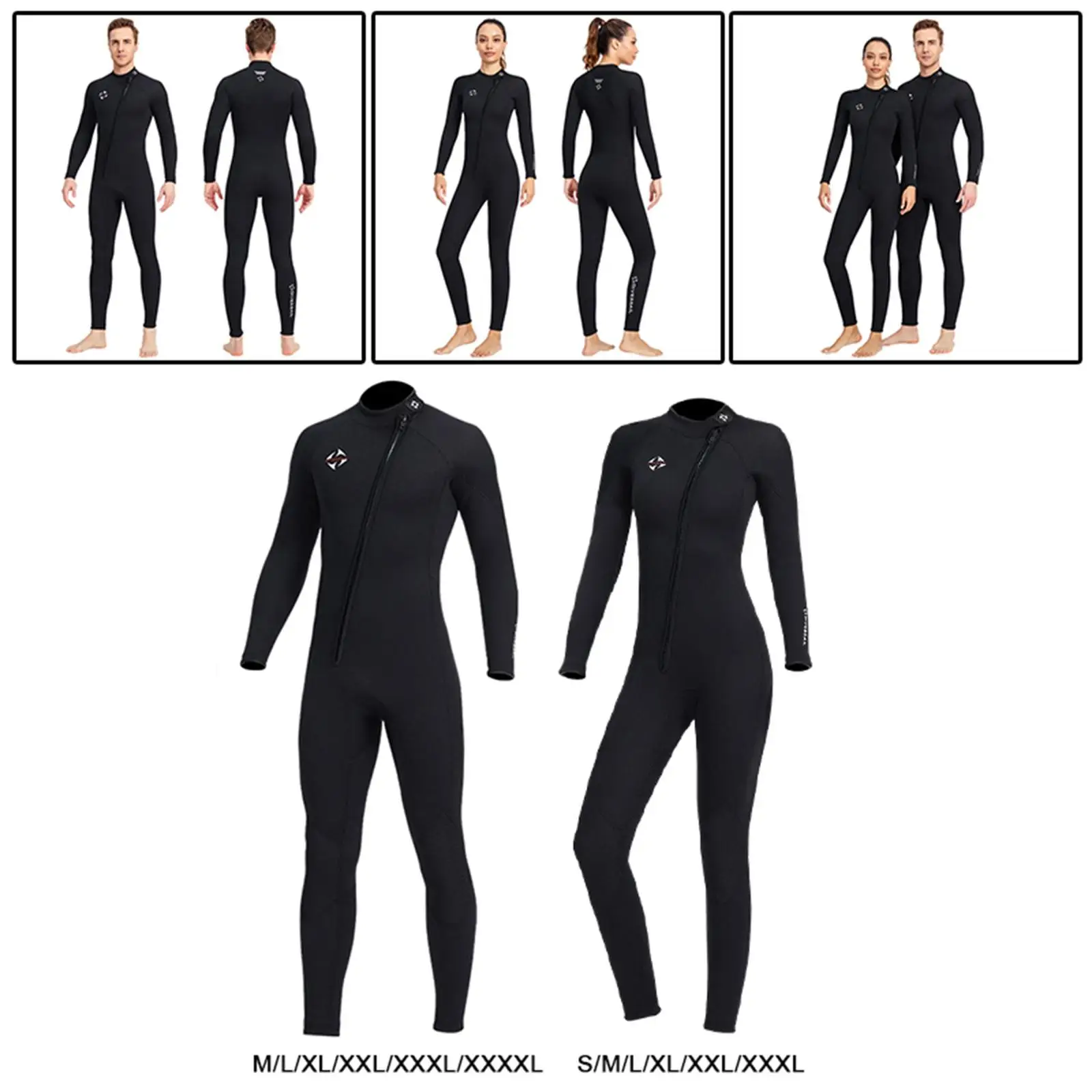 

Diving Wetsuit Surfing Front Zip Wet Suit Anti- Long Sleeve Diving Suit