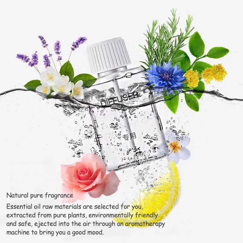 1/3 Pcs Hotel Essential Oil Pure Plant Extrat Room Fragrance Electric Aromatic Oasis Essential Oil For Diffuser Scent Perfume