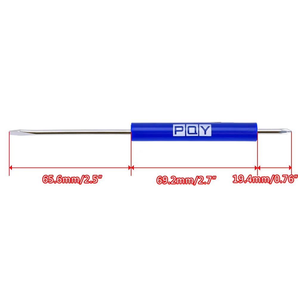 New Fashion Multifunction Outdoor Combination Double End Phillips Slotted Screwdriver Tool Portable Mini Pocket Hand Tool