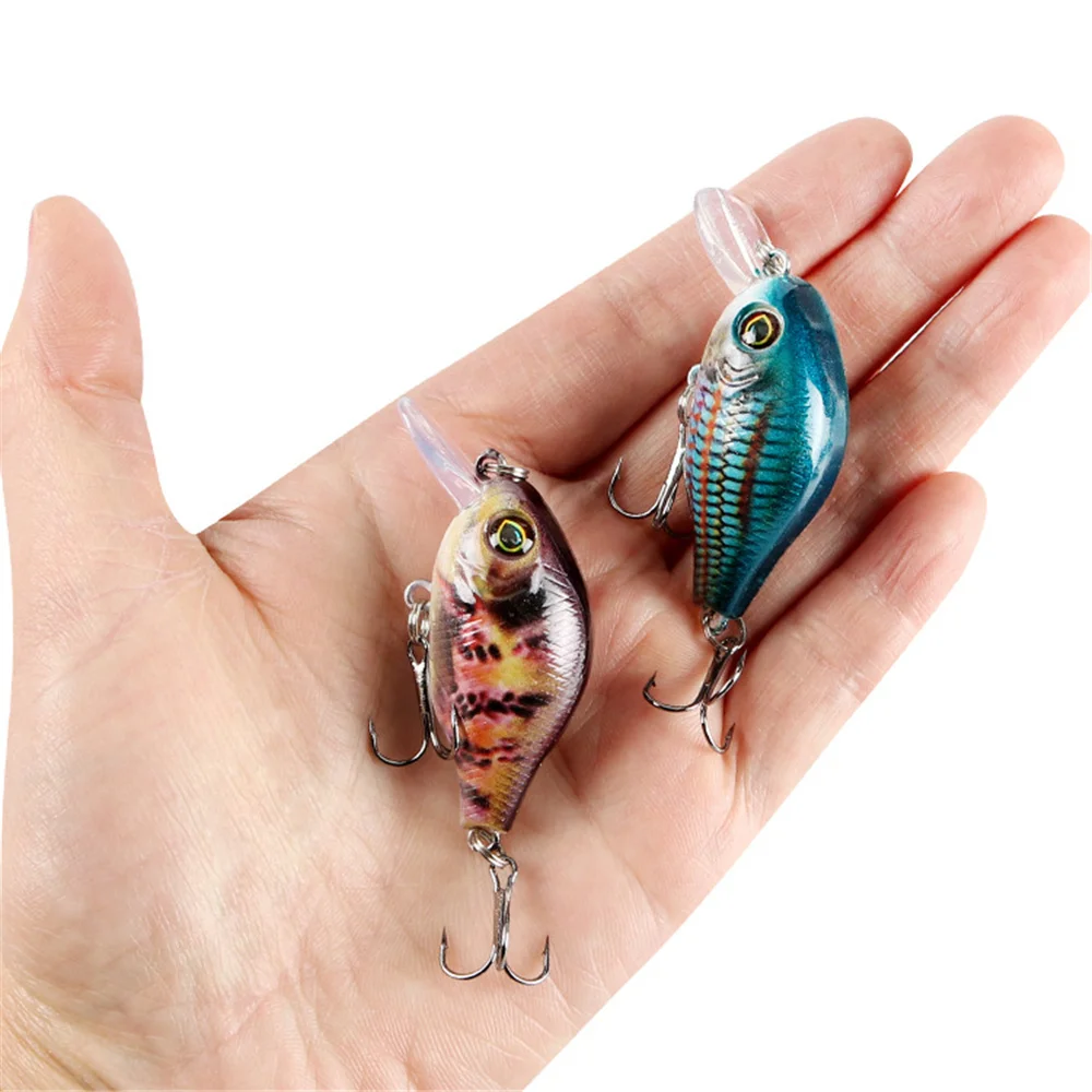 1Pcs 52mm 8.5g Crank Fishing Lure Wobblers Floating Artificial Plastic Hard Bait Trout Crankbait Bass Pike Japan Fishing Tackle