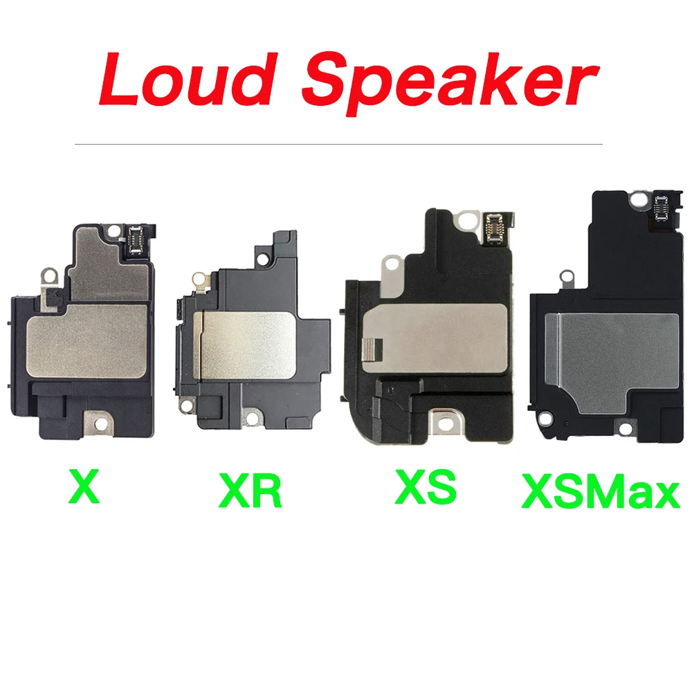 Top Ear Speaker With Flex Cable Replacement For iPhone X XR XS Max Bottom Loud Speaker image 4