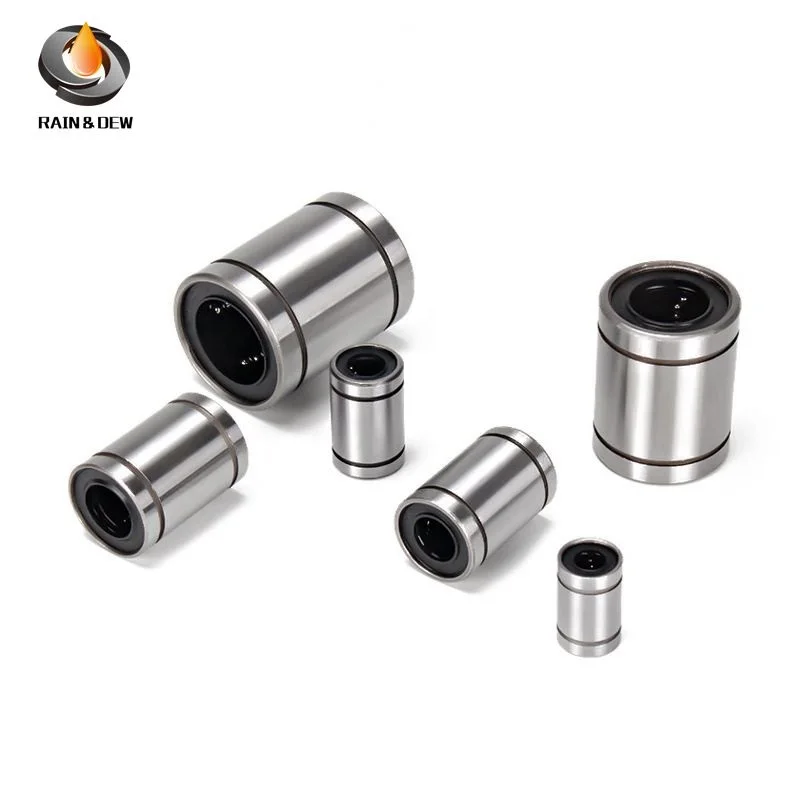 LM6LUU LM8LUU LM10LUU LM12LUU LM13LUU LM16LUU LM20LUU Linear Motion Bearings ABEC-7 ( 4 Pcs ) Standard LM LUU