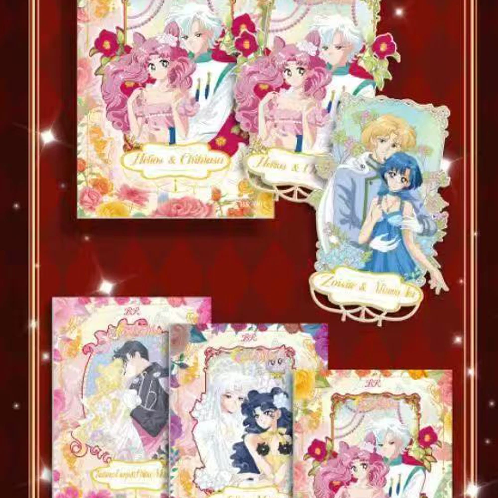 XWORK Sailor Moon Card Partners of Justice Series Zeldzaam anime-personage Kinderspeelgoedcollectie Speelgoed Kerstcadeau