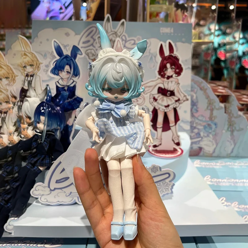 オリジナル気象スター言語シリーズブラインドボックスおもちゃボニーバニー Bjd 収集モデル人形デスクトップ装飾品誕生日ギフト
