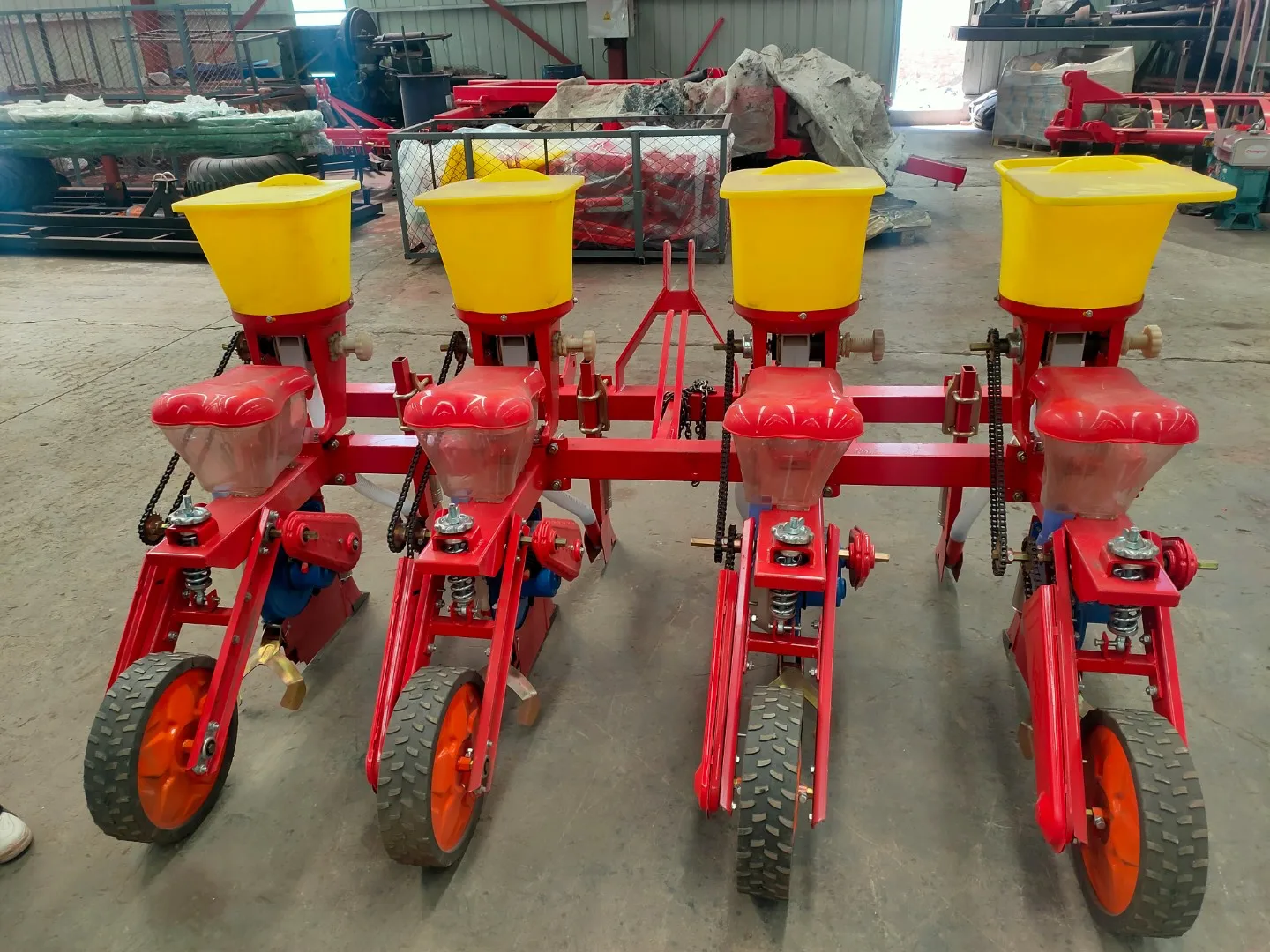 Farm Corn Planter With Depth Adjustment Device