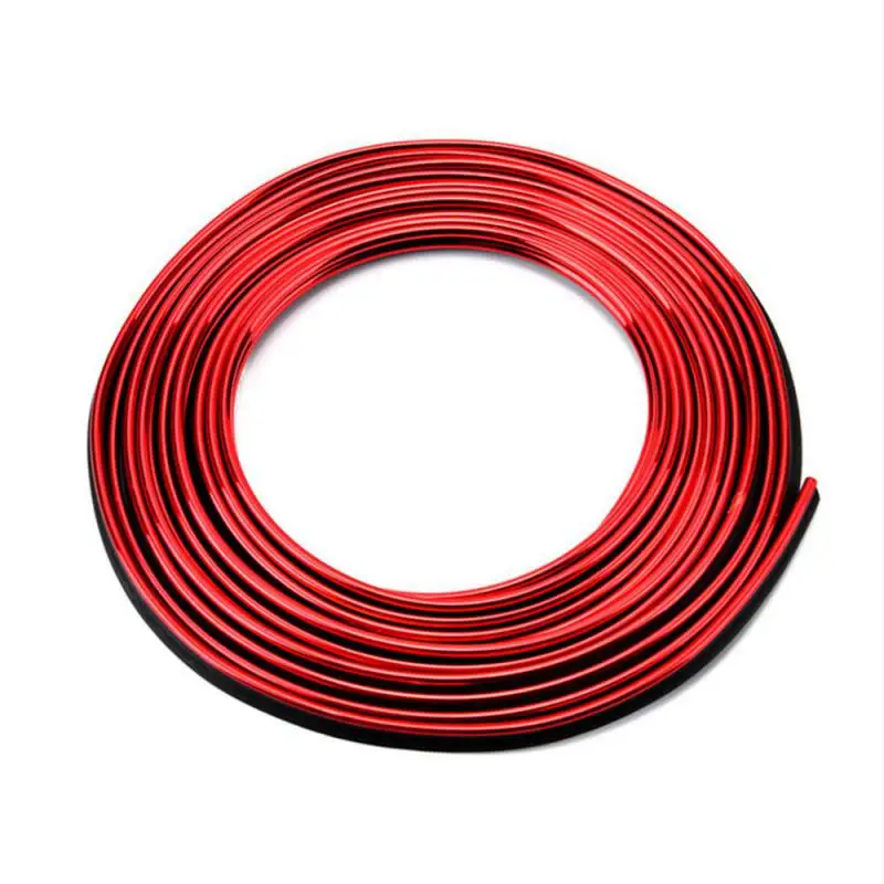 범용 자동차 몰딩 장식 유연한 스트립, 자동차 인테리어 몰딩, 자동차 커버 트림, 대시 보드 문짝, 자동차 스타일링, 5M