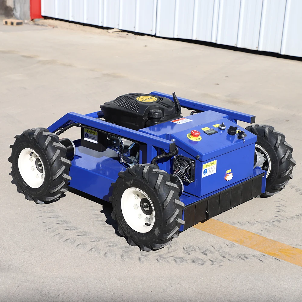 고효율 가정용 잔디깎이, 절단 폭 500mm, 골프장에 적합, 원격 제어 크롤러 잔디깎이 판매