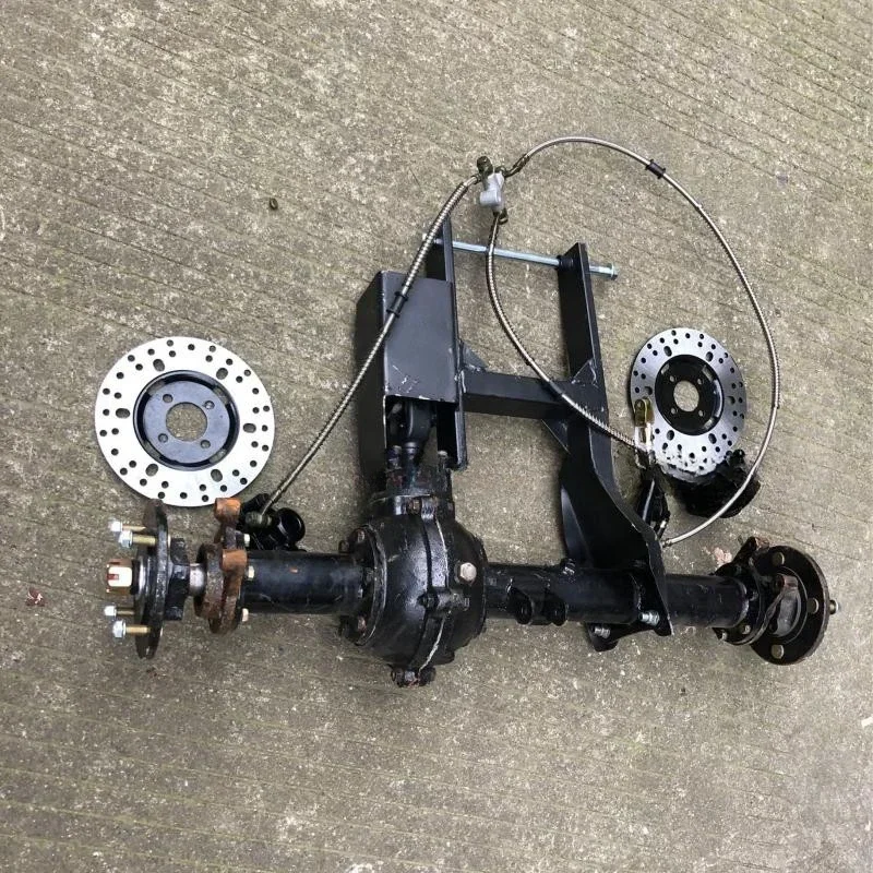 Two-Wheel Modification Three-Wheeled Four-Hole Motorcycle ATV Go-Kart Axle Drive Rear Axle Differential