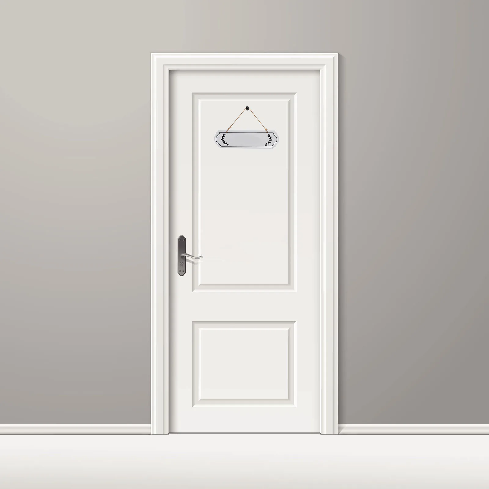 

Wooden Door Sign Blank Hanging Plaque Unfinished Wood Board Wall Craft Family Business Decorative Display signboard