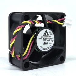40mm fan 40X40X20 mm New For Delta aub0412hd mute fan 4cm 4020 DC 12V 0.16A 3-Pin computer chassis power cooling fan