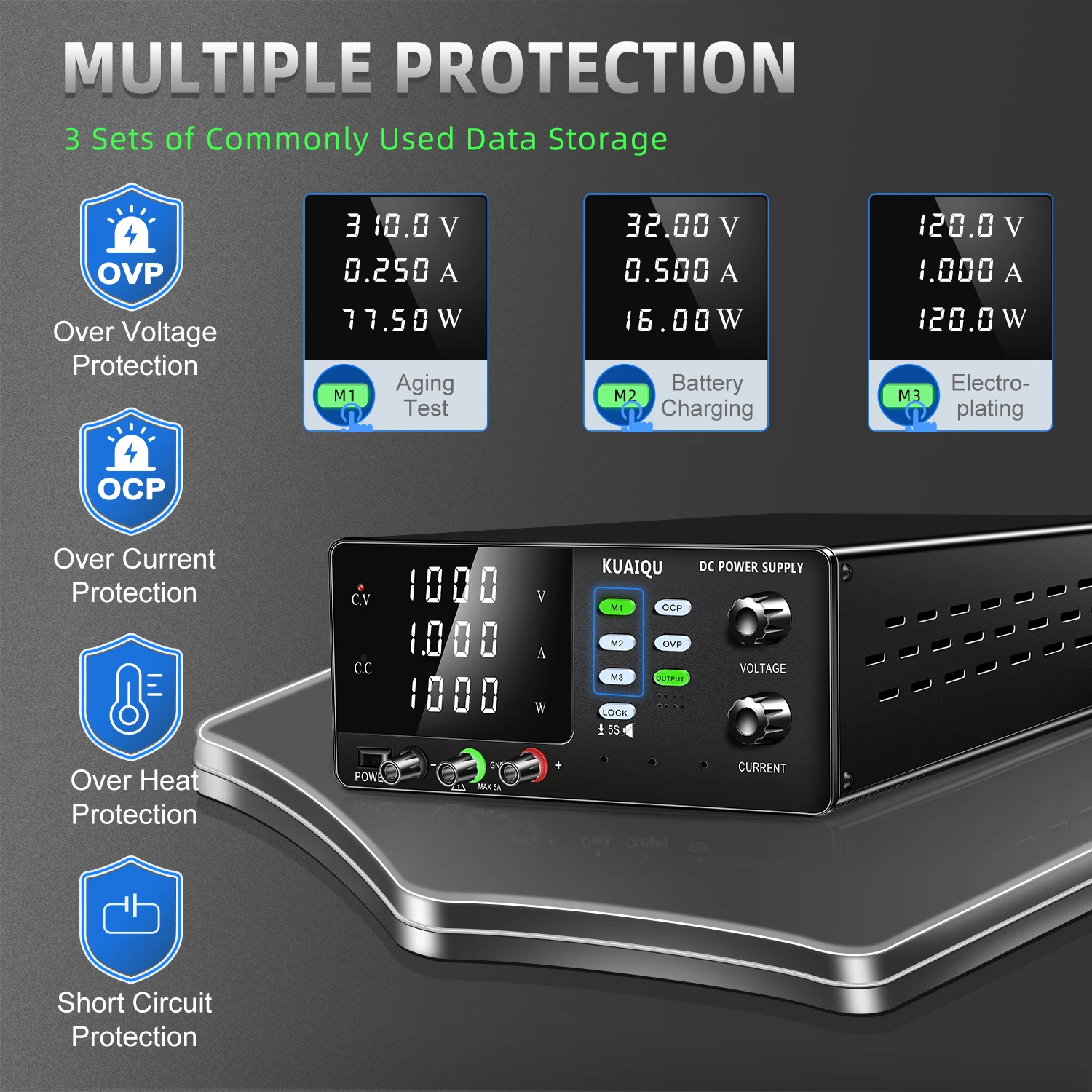 1000V High Voltage DC Power Su - огляд і ціна Dc Power Supply Variable