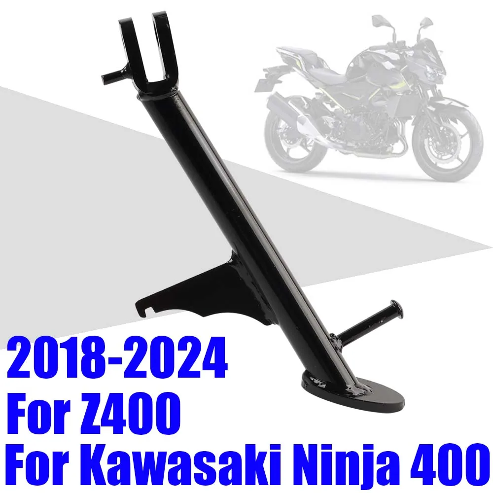 Motorcycle Parking Kickstand Lowering Side Stand Sidestand Support For Kawasaki Ninja 400 Z400 Z 400 2018 - 2024 Accessories