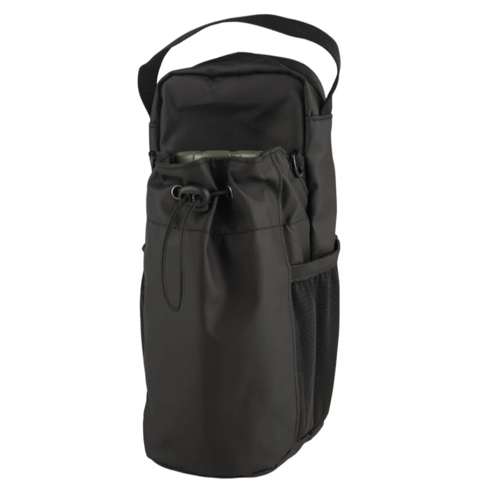 

Magnetic Water Bottle Sling Bag Pull Cord Large Capacity Gym Bottle Bag Convenience Multi-layer Crossbody Sports Bag Gym