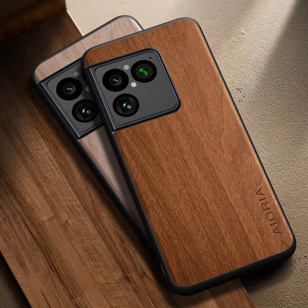 Capa para Sony Xperia 1 VIII, capa simples com padrão de madeira retrô, capa elegante de couro pu para sony 1 viii
