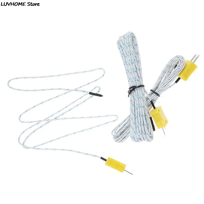 1Pcs High Quality Wire Temperature Test K-type TP-01 Thermo Sensor Probe For TM-902C TES-1310