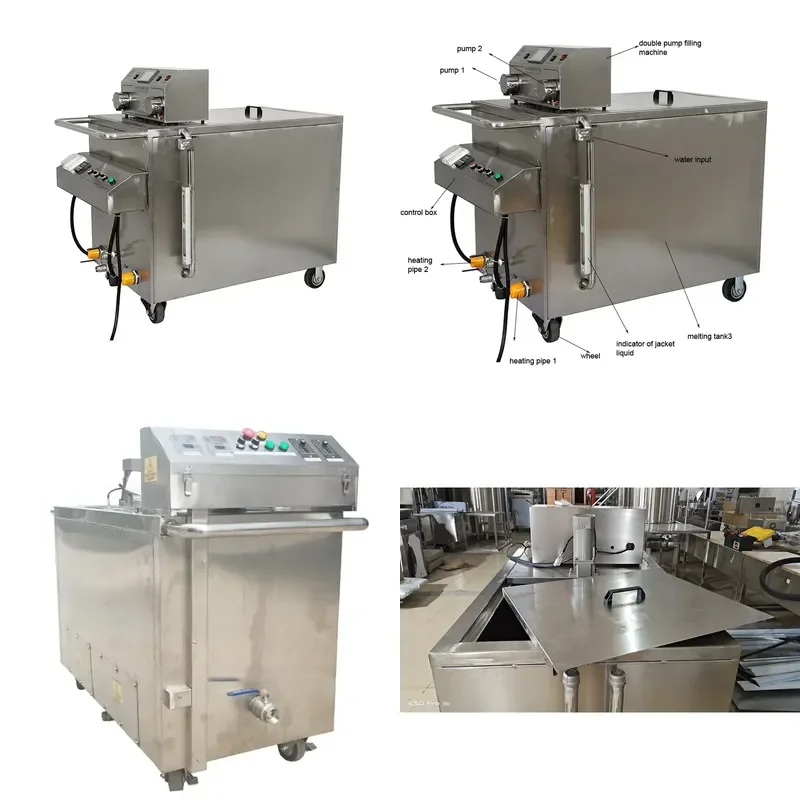 2026 CE Integrated Wax Melting and Filling Machine Automatic Candle Making Production Equipment