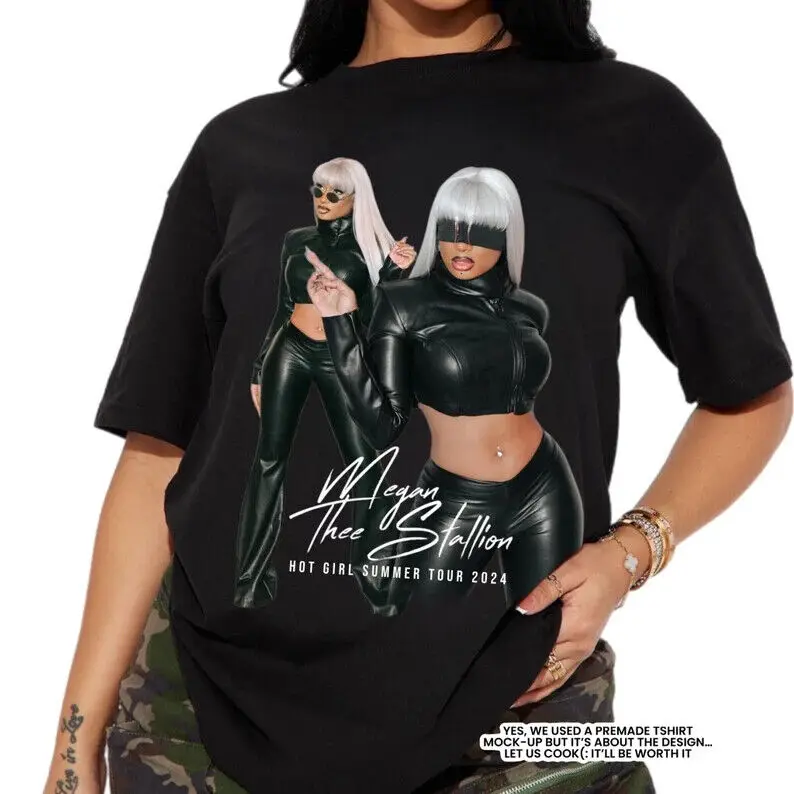 Megan Thee Stallion t-Shirt, Hot Girl Summer Tour T-Shirt