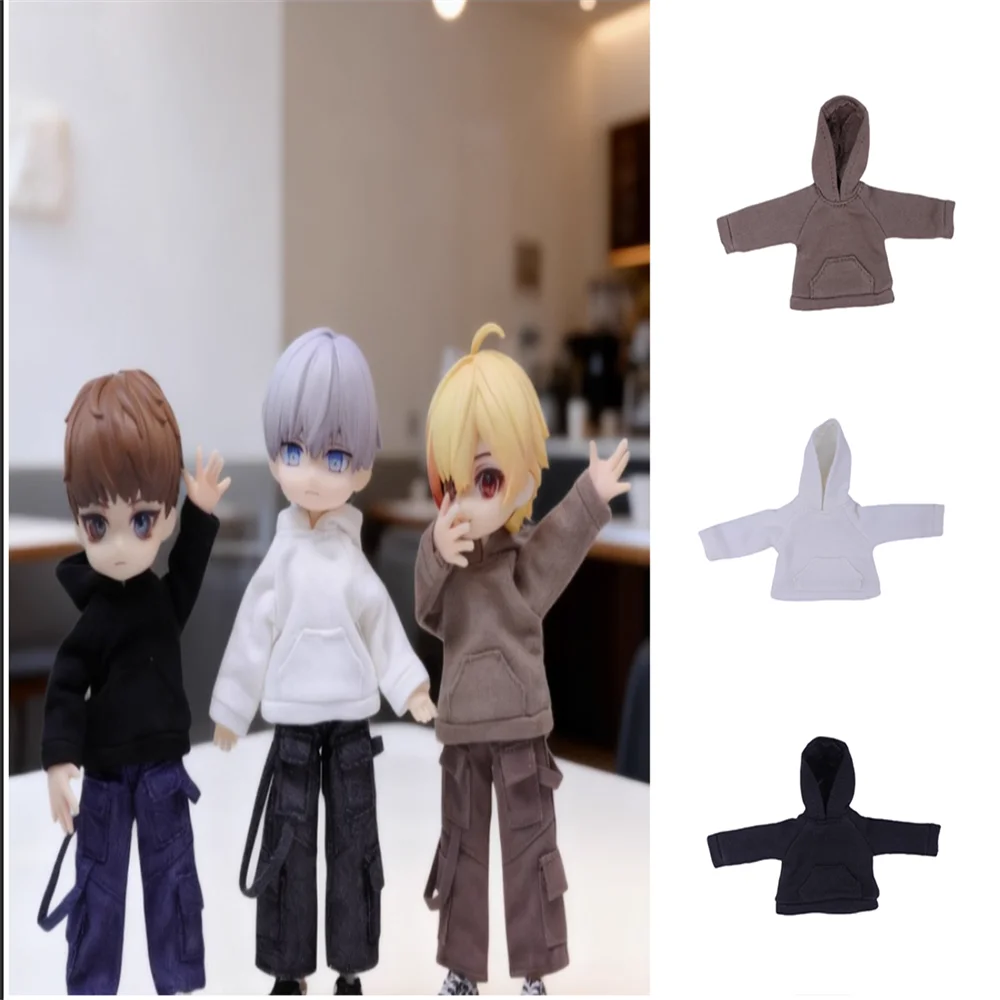 

Snail 1/12 12 Points Doll Clothes Trendy Hoodie Top Model Accessories Ashi 2.0 Bjd Fairy Body In Stock