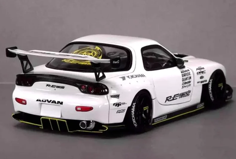 RX7 Car body shell/stickers for Ma020 platform 1/28 scale 90-94mm kyosho miniz MINI-Q MINI-Z MINI-D MR03 AMZ DRZ IW04