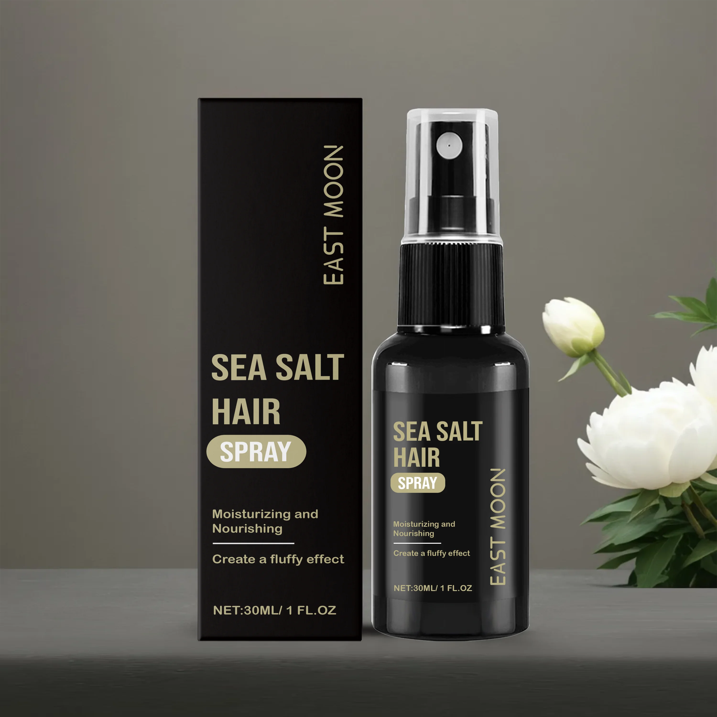 East Moon Sea Salt Hair Spray For Men Women, Beach Wave & Volumizing Texturing Spray For Increased Volume, Hair Styling Spray