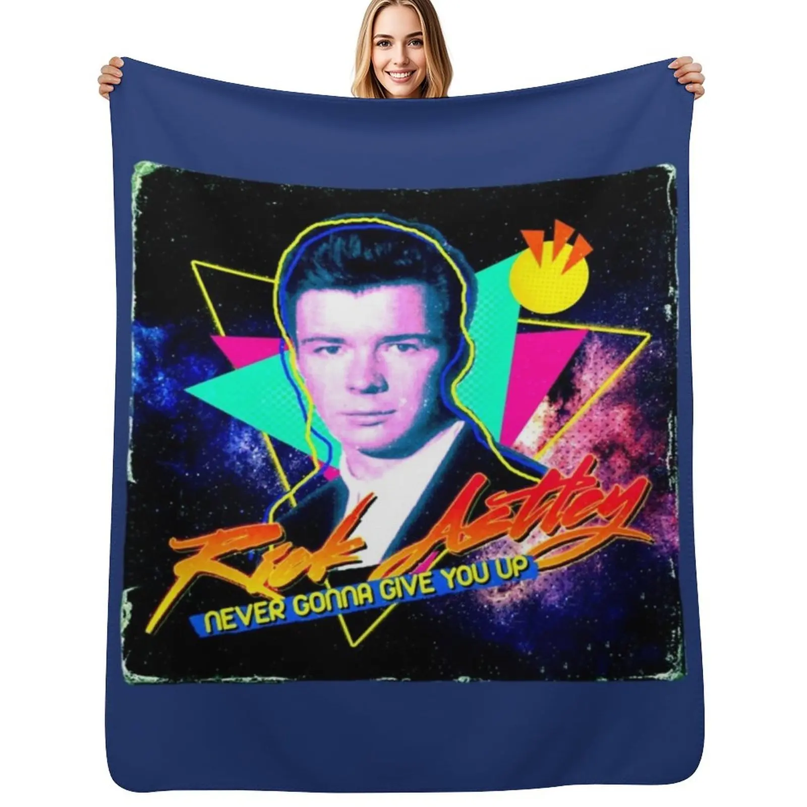 Rick Astley Throw Blanket decorative Shaggy Sofa Throw Soft Big Beach Giant Sofa Blankets