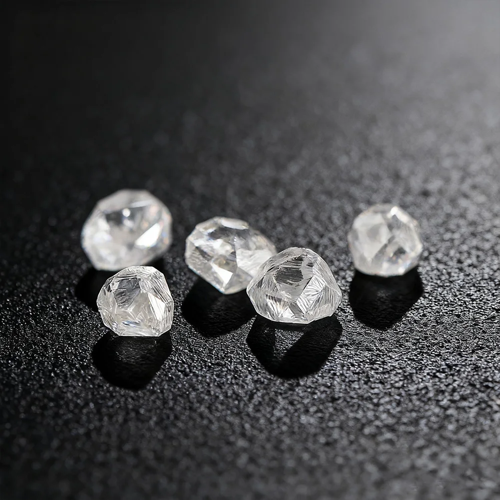 1PC 2mm 1A Lab Grown Synthetic Simulated Diamond White Cubic Zirconia Loose Stone Collectible Specimen DIY Jewelry Making Craft